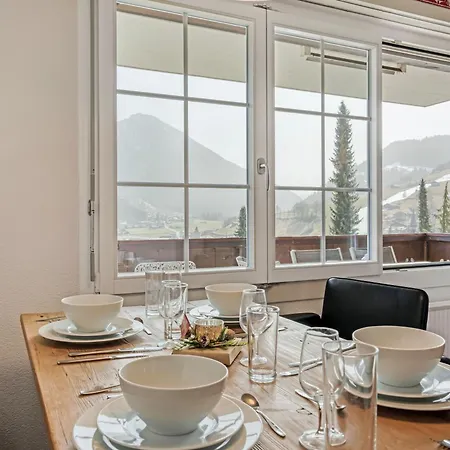 Apartment Balcony W Alpine Panorama And Free Parking Zweisimmen