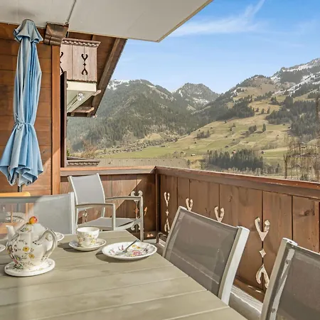Apartment Balcony W Alpine Panorama And Free Parking Zweisimmen