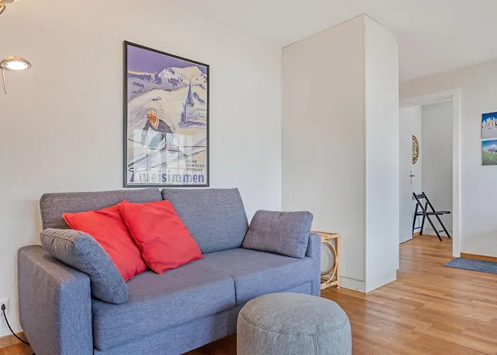 Balcony W Alpine Panorama And Free Parking Apartament Zweisimmen